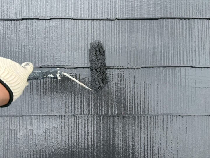 【上塗り】屋根