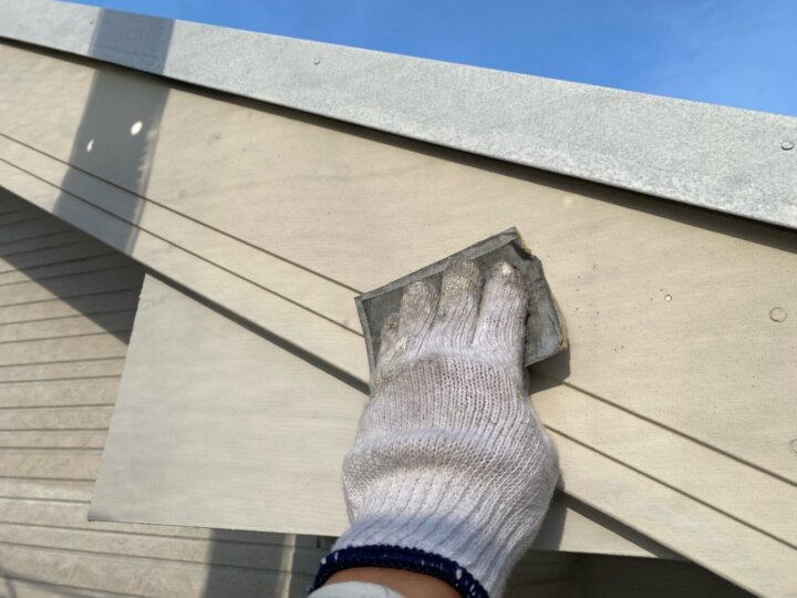 【下地処理】破風板