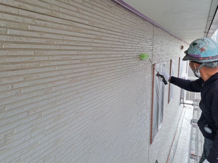 【中塗り】外壁