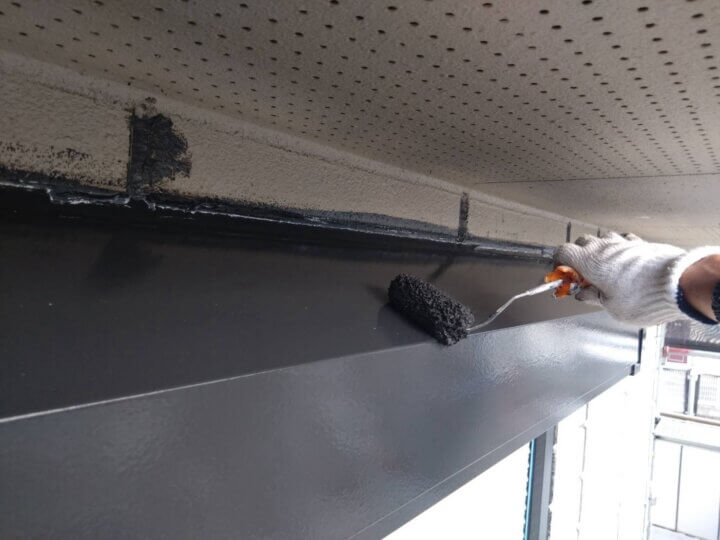 【上塗り】シャッターボックス