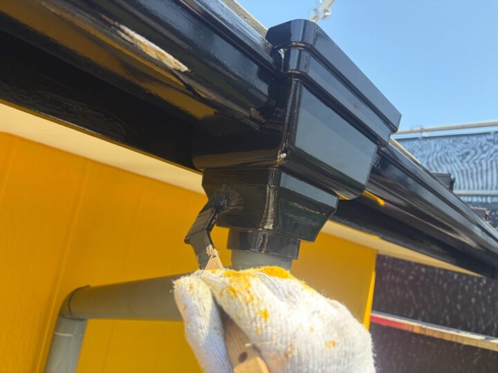 【上塗り】雨樋