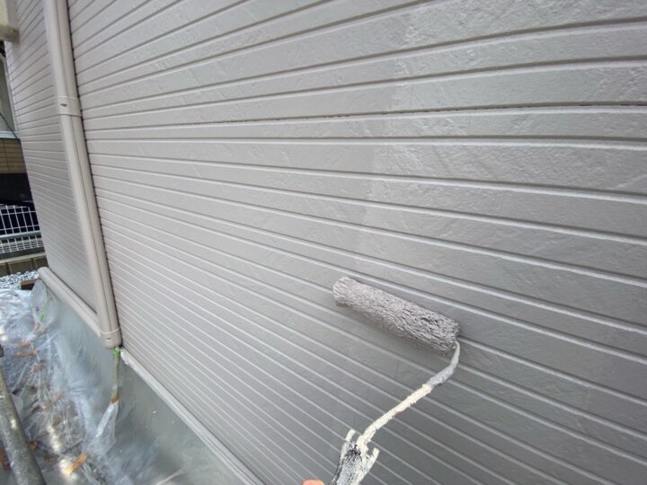 【中塗り】外壁