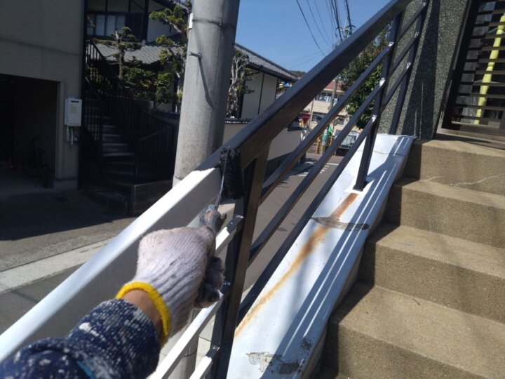 【中塗り】階段