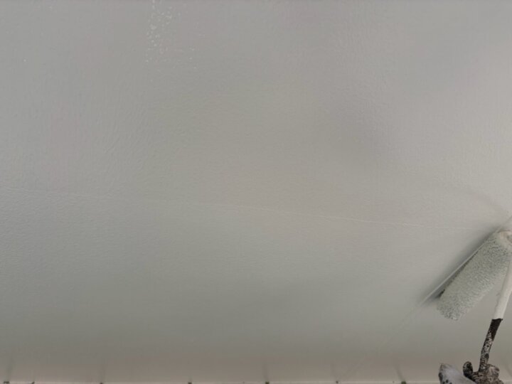 【上塗り】軒天井