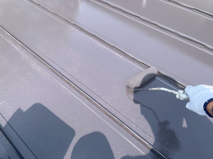 【上塗り】屋根