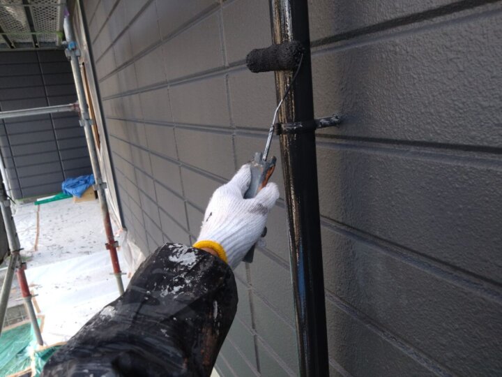 【上塗り】雨樋