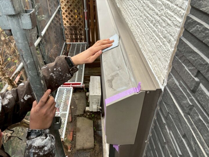 【下地処理】シャッターボックス