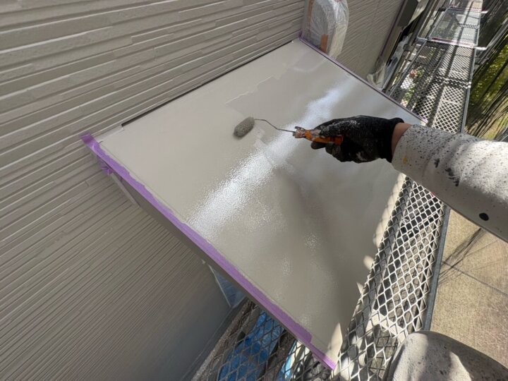 【上塗り】庇