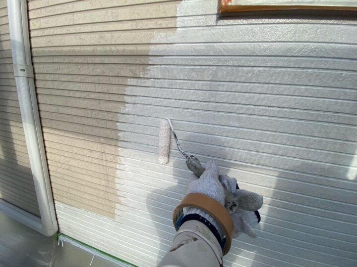 【下塗り】外壁