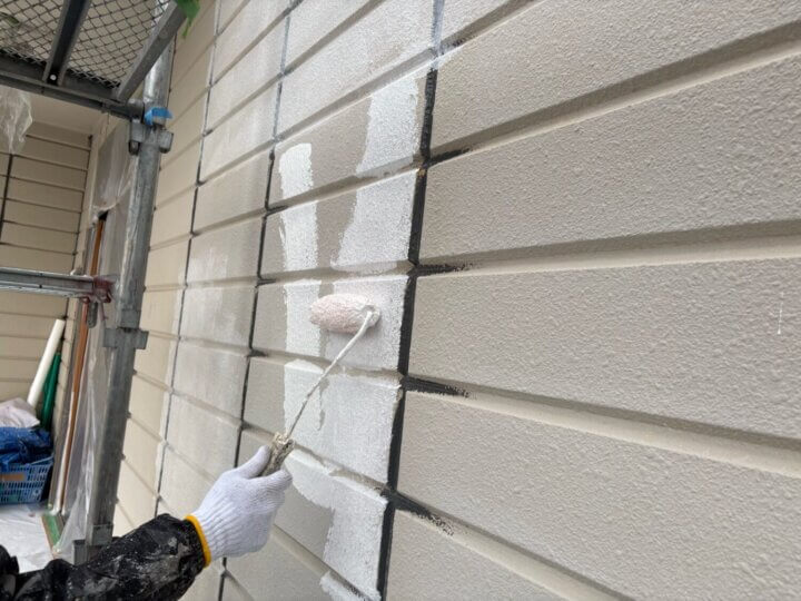 【下塗り】外壁