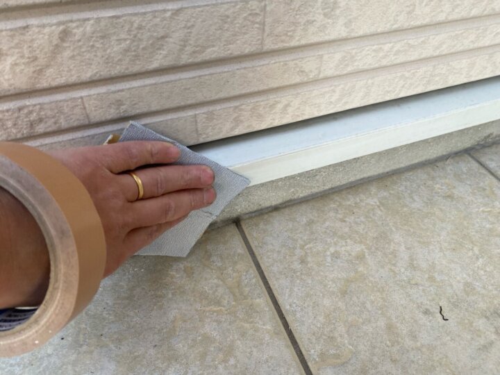 【下地処理】水切り