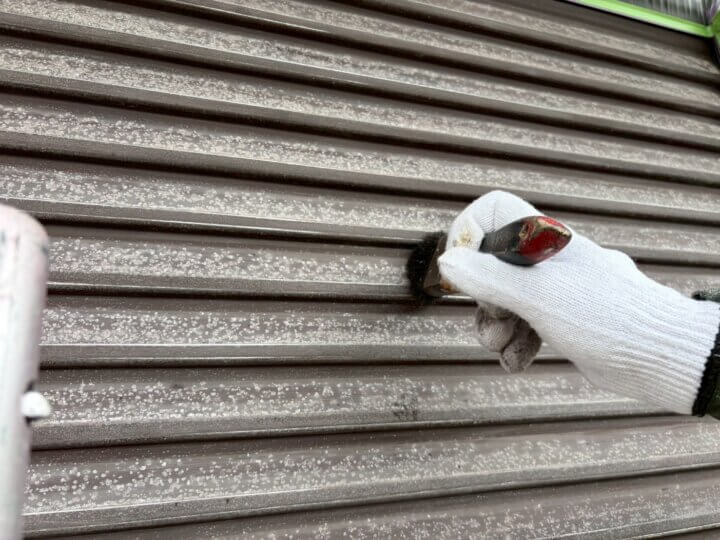 【ケレン清掃】戸袋