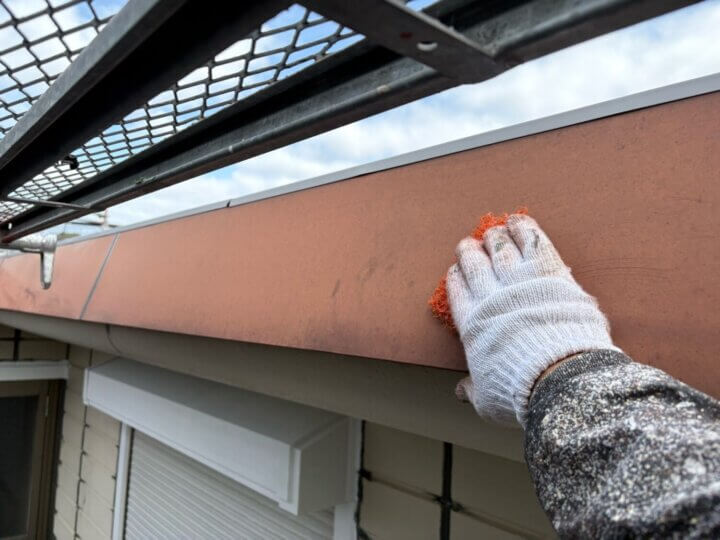 【下地処理】破風板