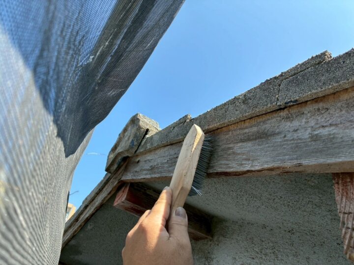 【下地処理】破風板