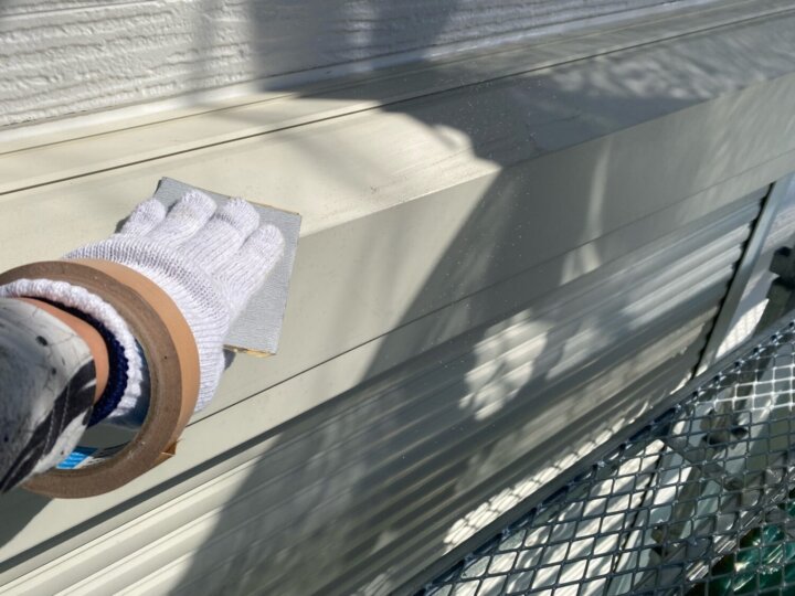 【下地処理】シャッターボックス