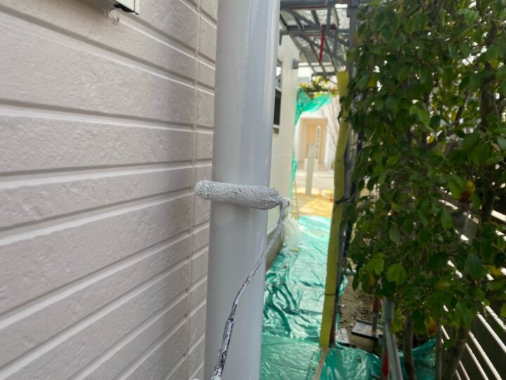 【上塗り】雨樋