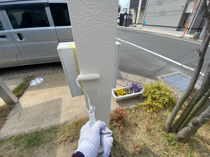 【上塗り】外構