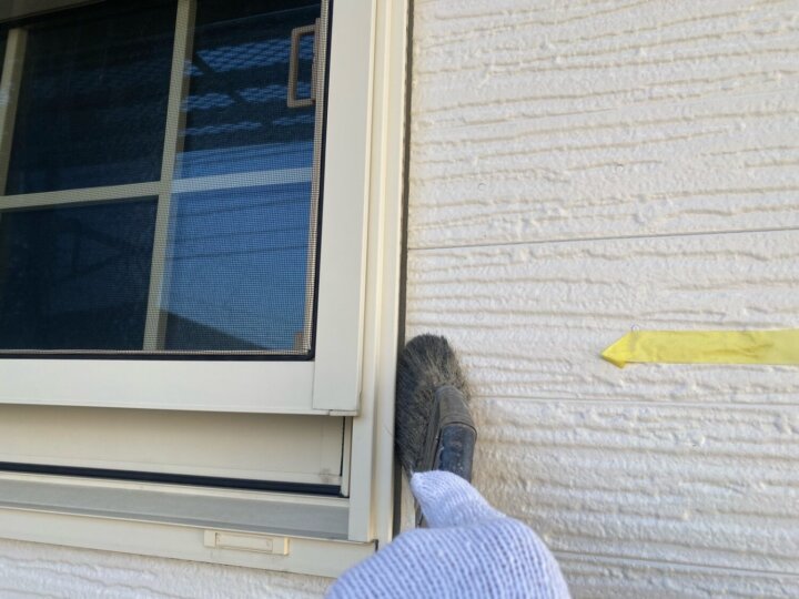 【撤去後清掃】建具廻りコーキング