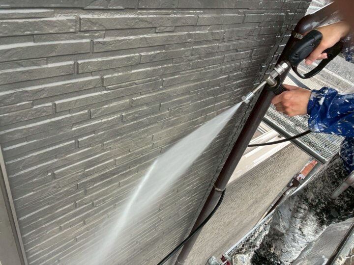 【高圧洗浄】外壁