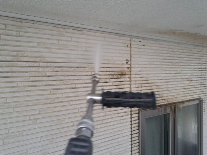 【高圧洗浄】外壁