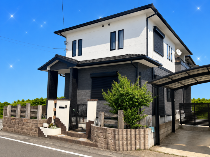 福岡県春日市【40坪】外壁塗装