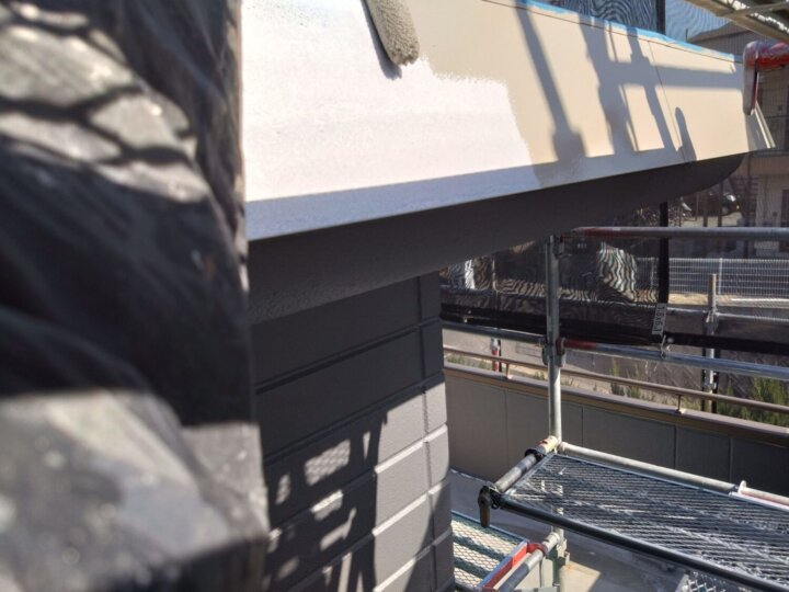 【中塗り】破風板