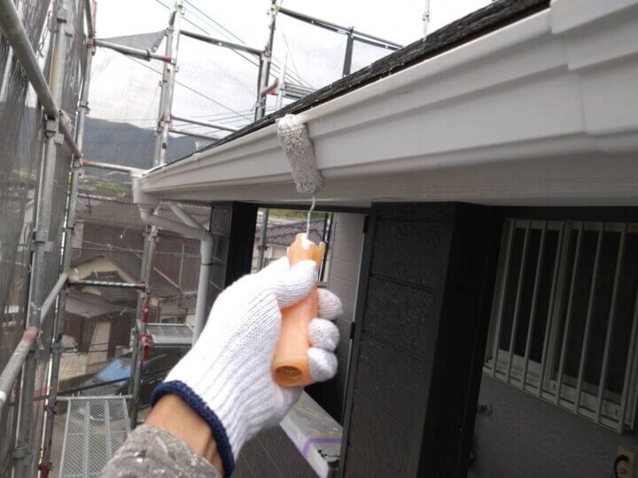 【上塗り】雨樋