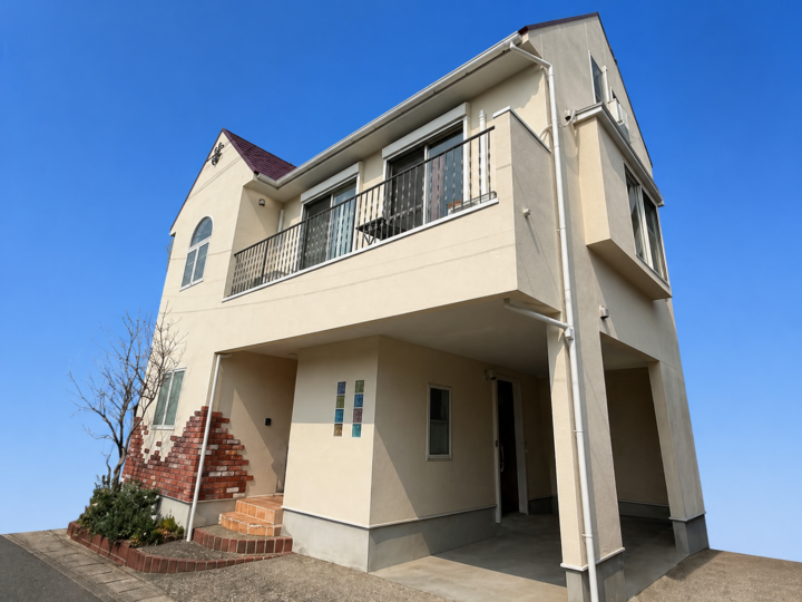 福岡県春日市【50坪】外壁塗装