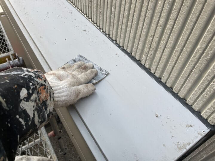 【下地処理】シャッターボックス