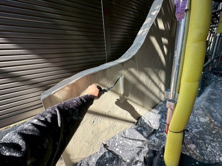 【中塗り】外構