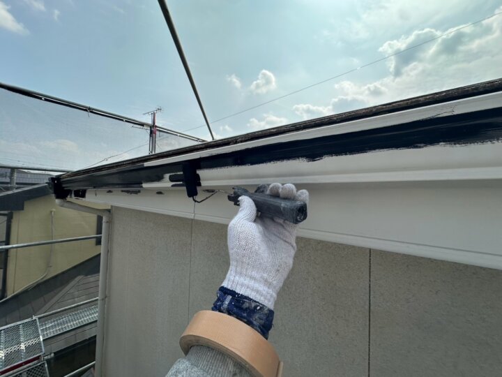 【中塗り】雨樋