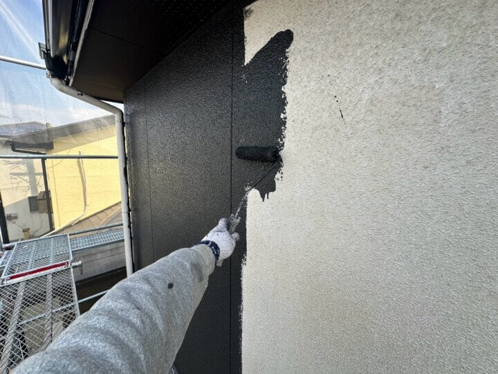 【中塗り】外壁