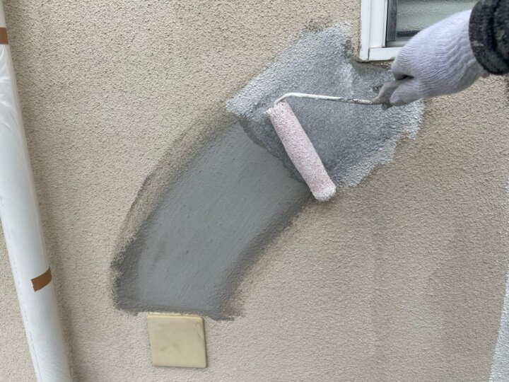 【下塗り】外壁