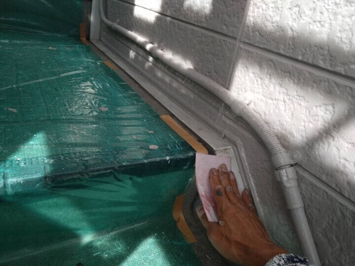 【下地処理】水切り