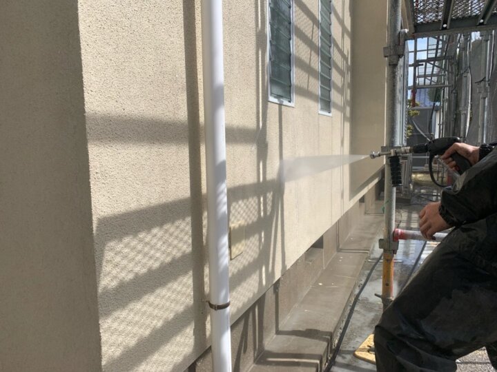 【高圧洗浄】外壁