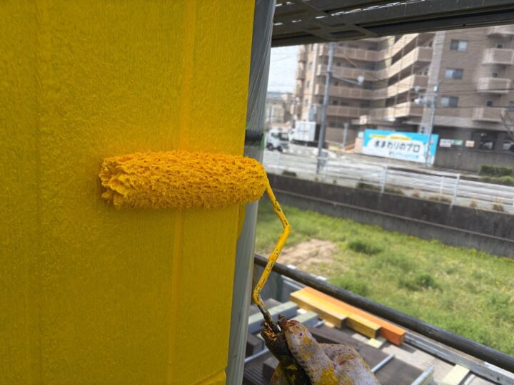 【中塗り】外壁