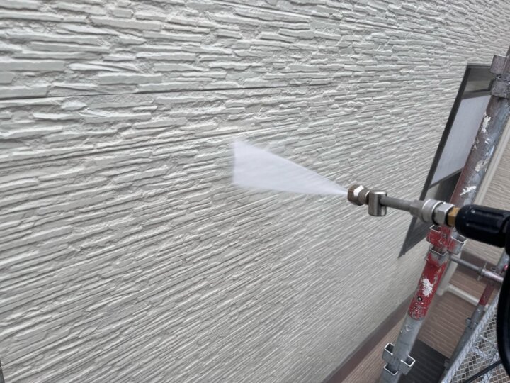 【高圧洗浄】外壁
