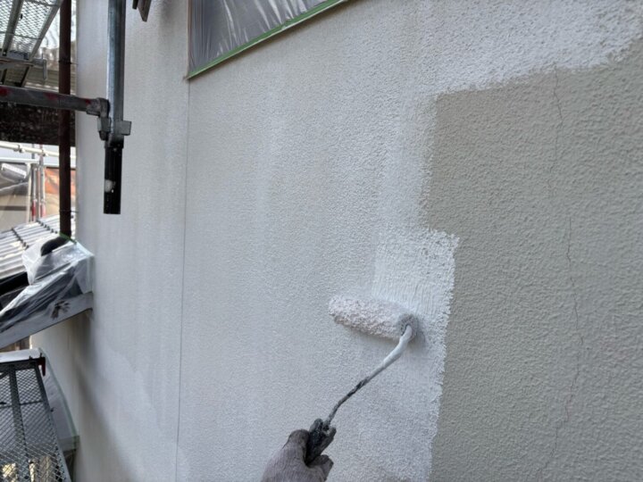 【下塗り】外壁