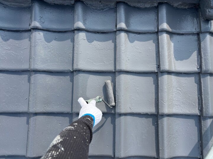 【上塗り】屋根