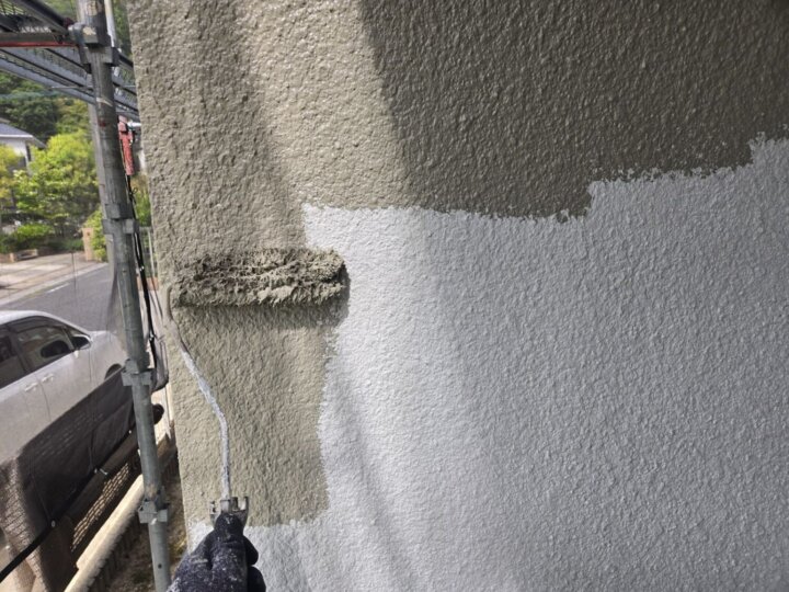 【中塗り】外壁