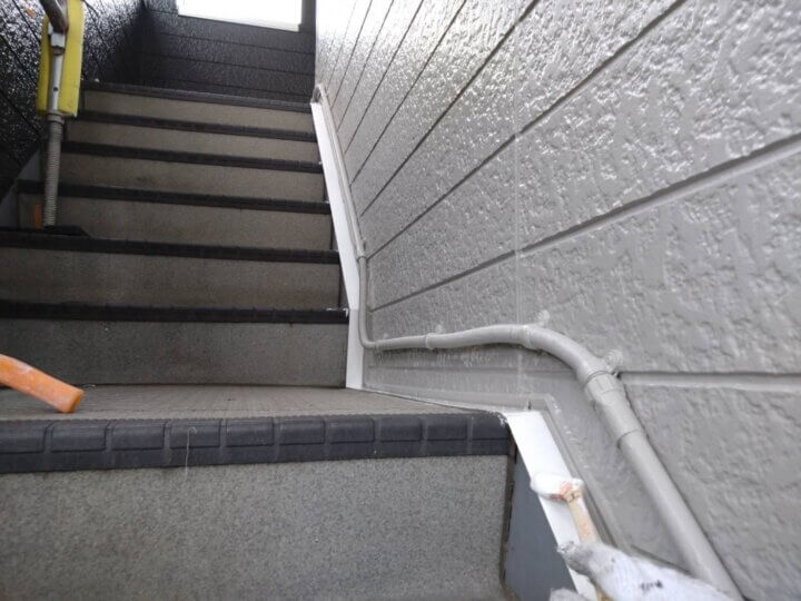 【上塗り】水切り
