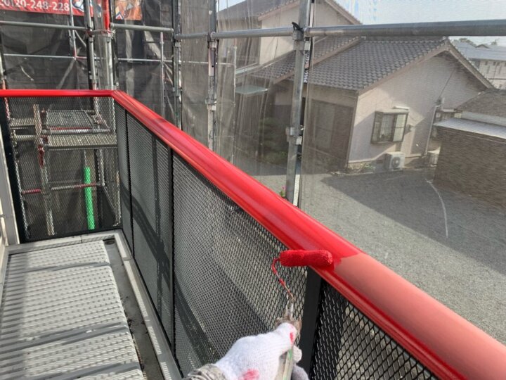 【中塗り】バルコニー