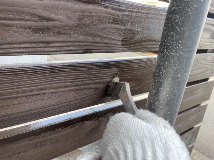 【上塗り】木部