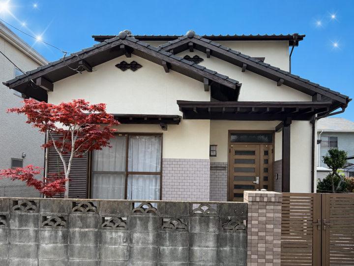 福岡市東区【40坪】外壁塗装