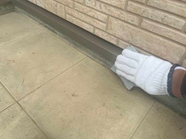 【下地処理】水切り