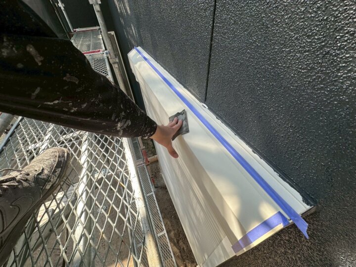 【下地処理】シャッターボックス