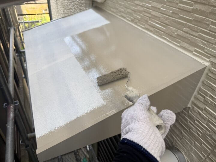 【中塗り】庇