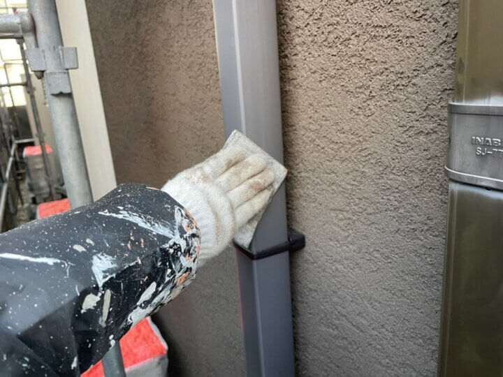 【下地処理】雨樋