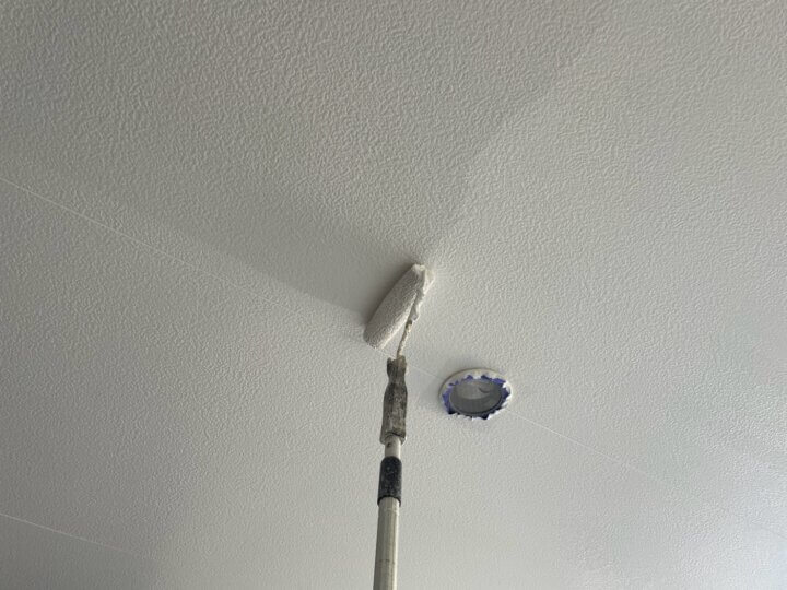 【上塗り】軒天井