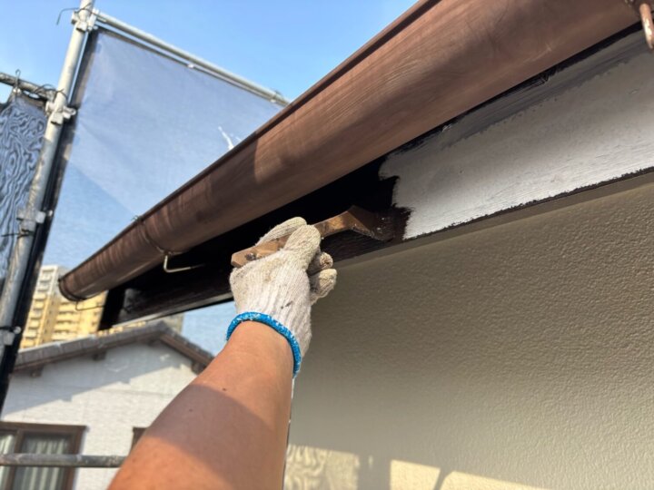 【中塗り】破風板